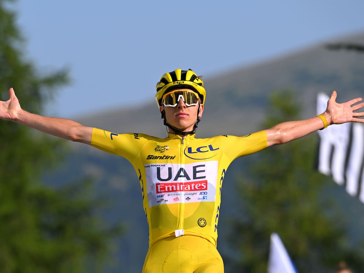 Tadej Pogacar se queda con la última etapa de montaña del Tour de Francia 2024