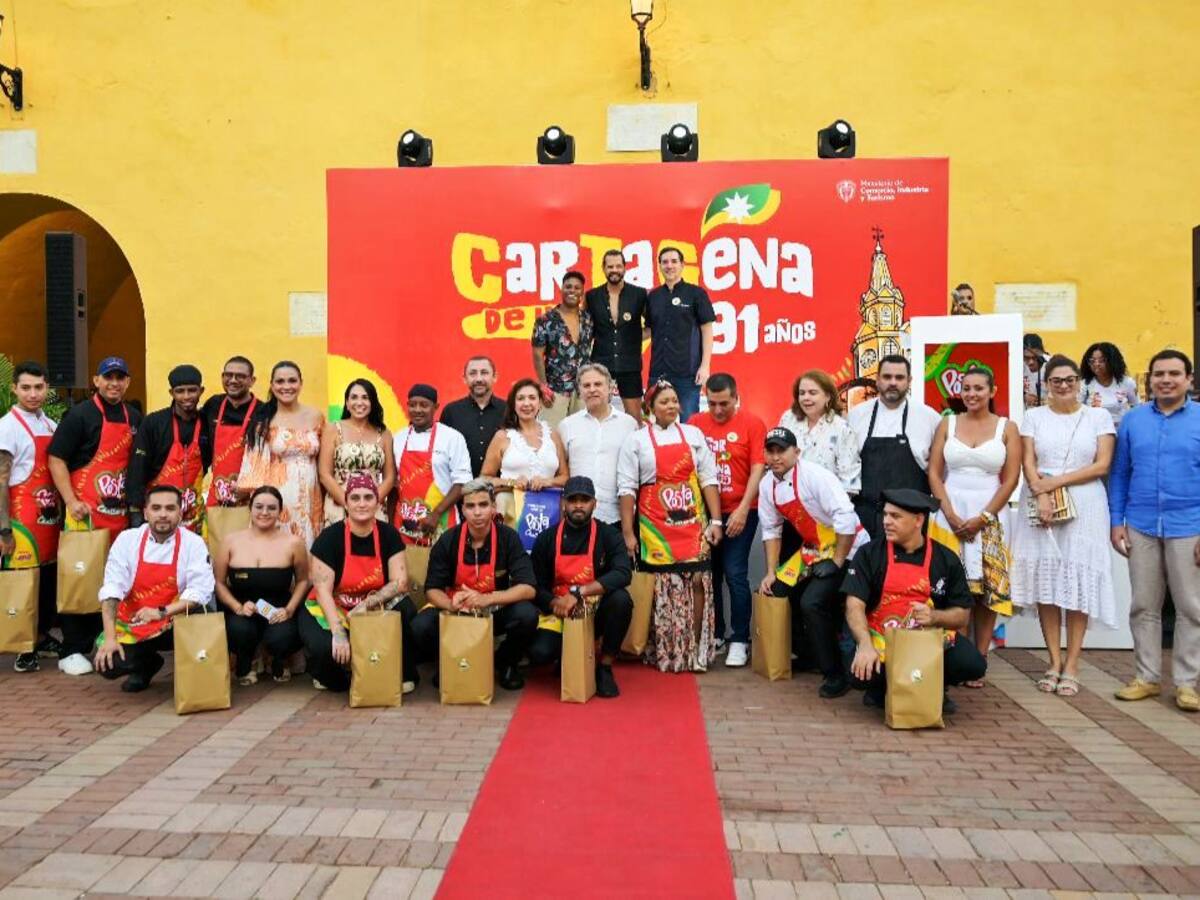 Cartagena inauguró el #PostaChallenge en el marco de su cumpleaños 491