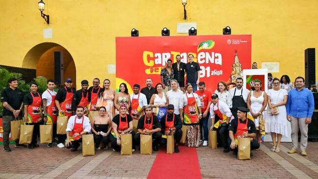 Cartagena inauguró el #PostaChallenge en el marco de su cumpleaños 491