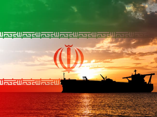 Imagen de referencia. Bandera de Irán - Buque naval Getty Images (Anton Petrus).