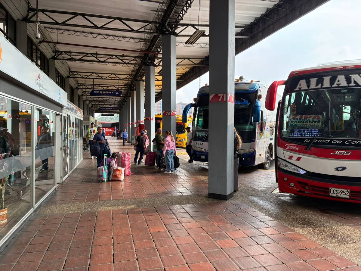 Fin de semana festivo por la Batalla de Boyacá: 190 mil personas despachará la terminal de Bogotá