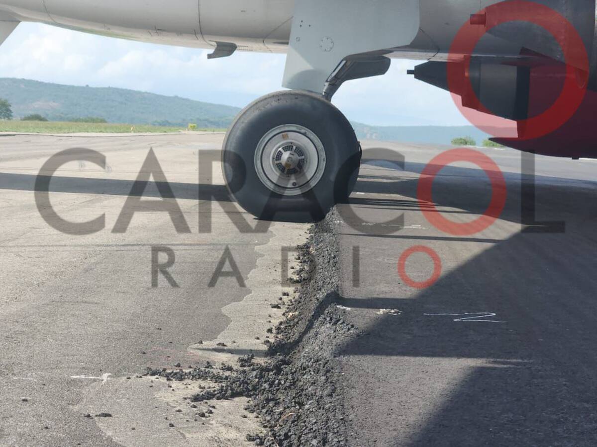 Aerocivil responde por emergencia en pista del aeropuerto de Cúcuta