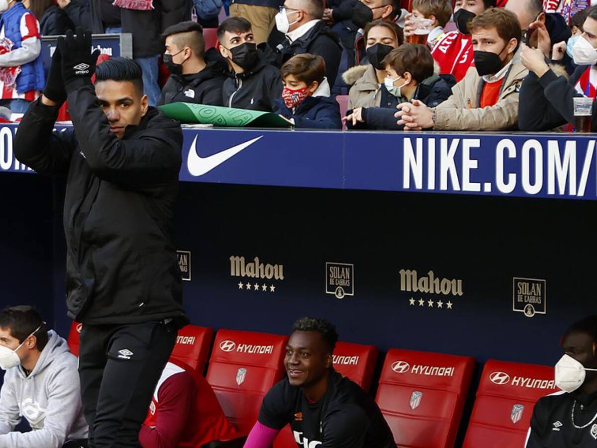 Falcao y su agradecimiento al Atlético de Madrid tras su recibimiento