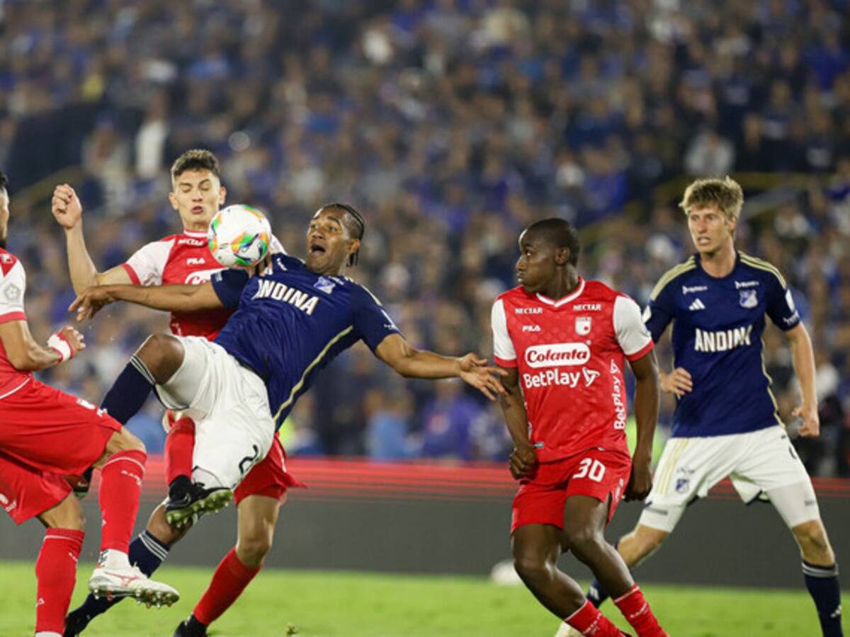 Santa Fe recibe a Millonarios en el clásico capitalino 319: Hora y cómo seguir el duelo de Liga