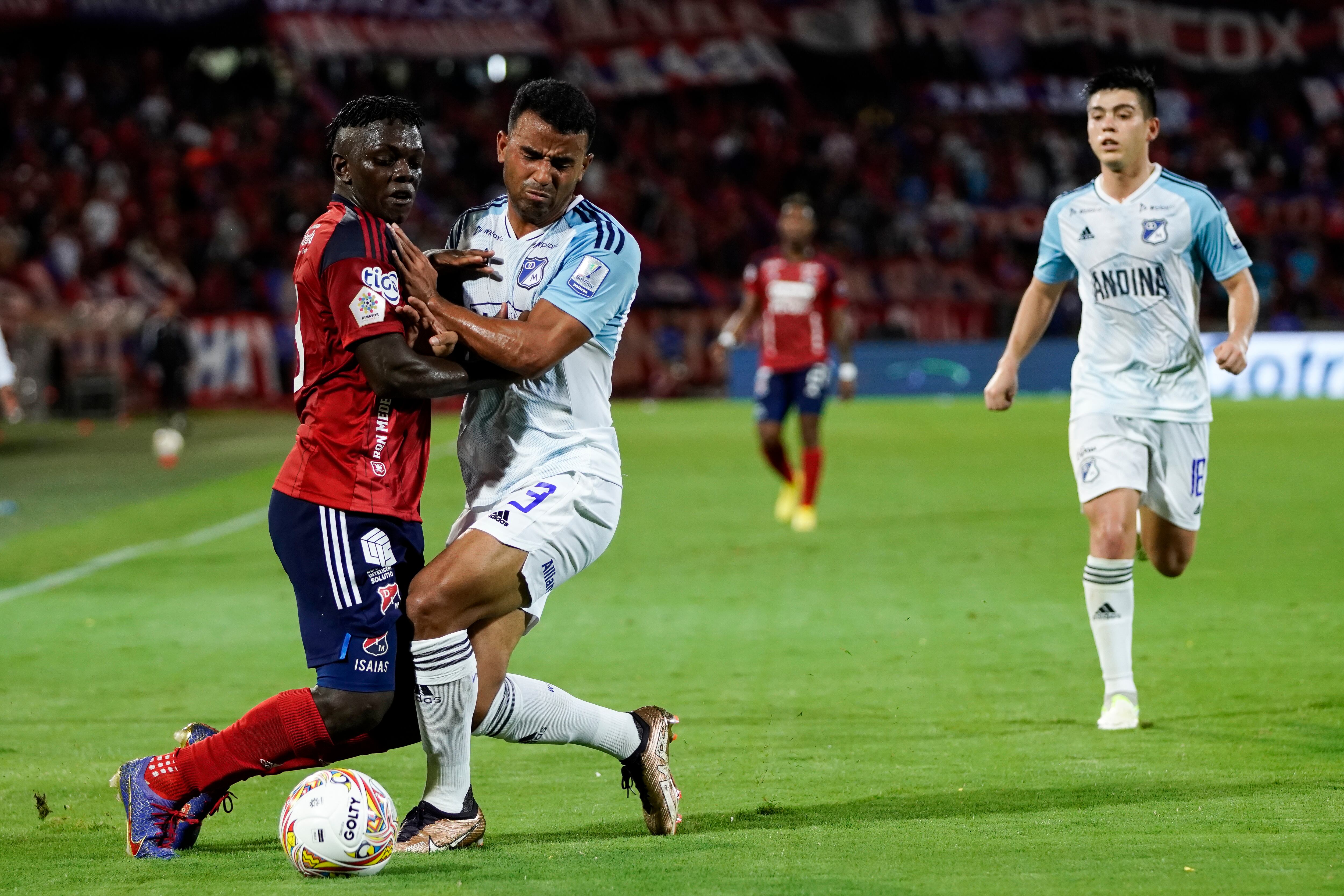 Duelo de Liga entre Independiente Medellín y Millonarios / (Fotos: Juan Augusto Cardona)