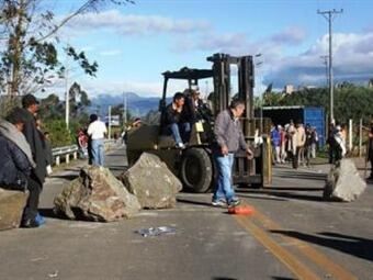 El paro en Colombia continúa. Foto: Colprensa.