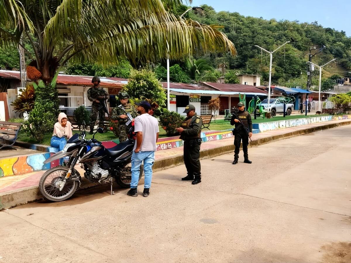 Intensifican operativos en Montecristo, sur de Bolívar: policía y ejército lideran los patrullajes