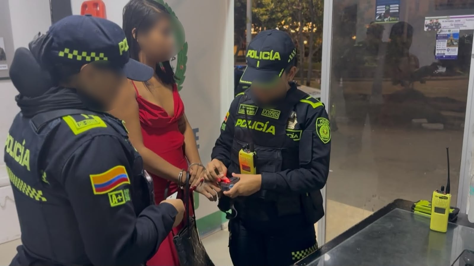 Mujer fue capturada en zona turística presuntamente involucrada en casos de hurto a visitantes