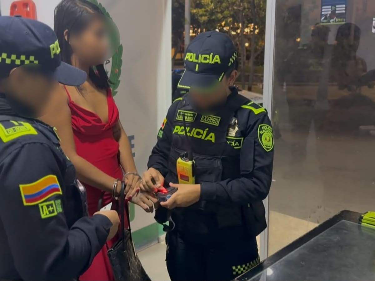 Mujer fue capturada en zona turística presuntamente involucrada en casos de hurto a visitantes