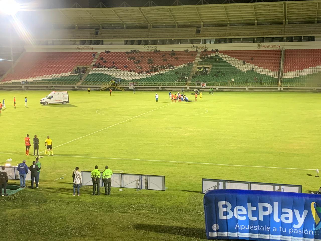 Estadio La Independencia de Tunja.