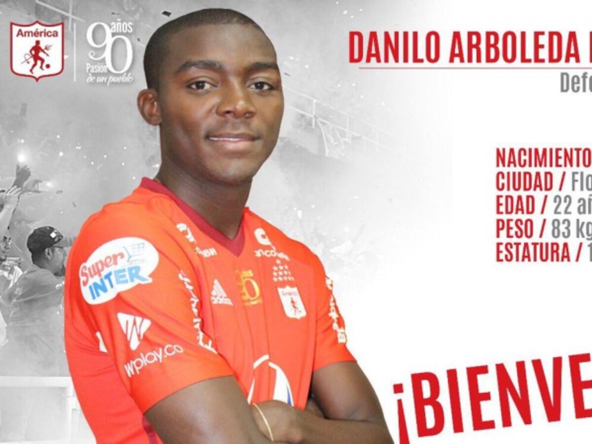 Danilo Arboleda, nuevo refuerzo del América de Cali