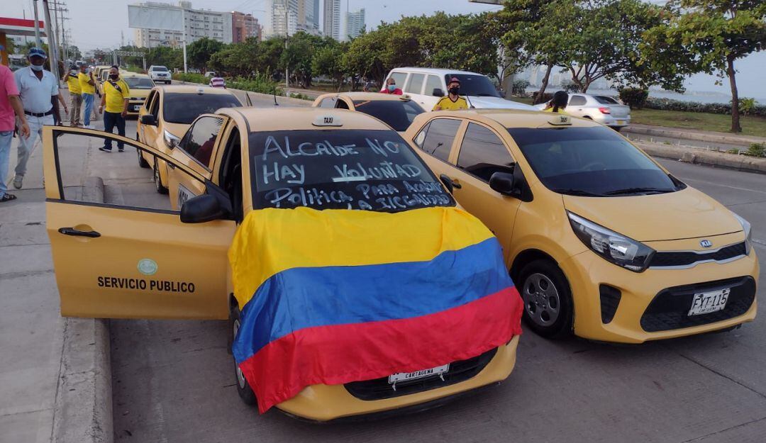 En Cartagena los conductores se concentrarán en cinco puntos