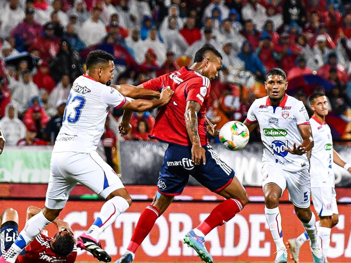 Medellín salva el invicto, tras conseguir un agónico empate con Unión Magdalena