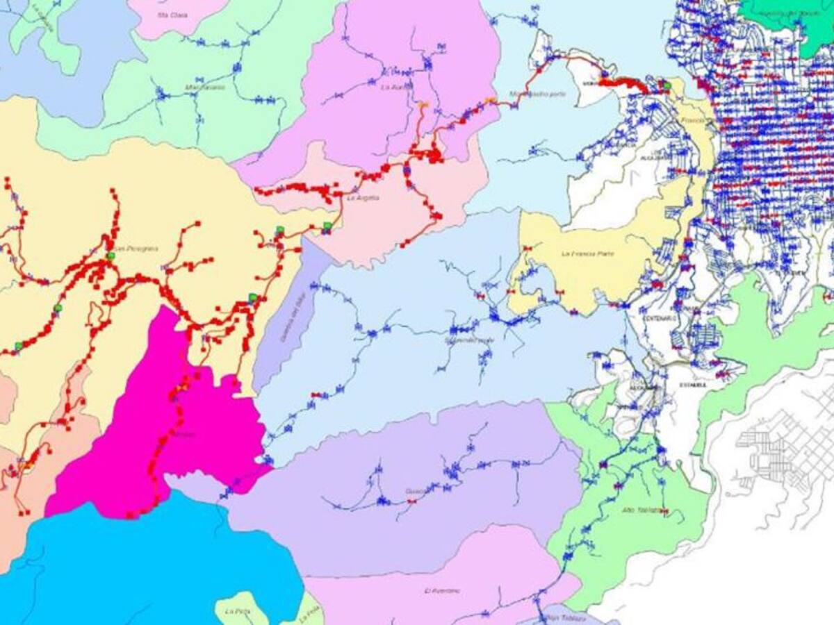 Corte de agua en varios sectores de las comunas Atardeceres y Cerro de Oro