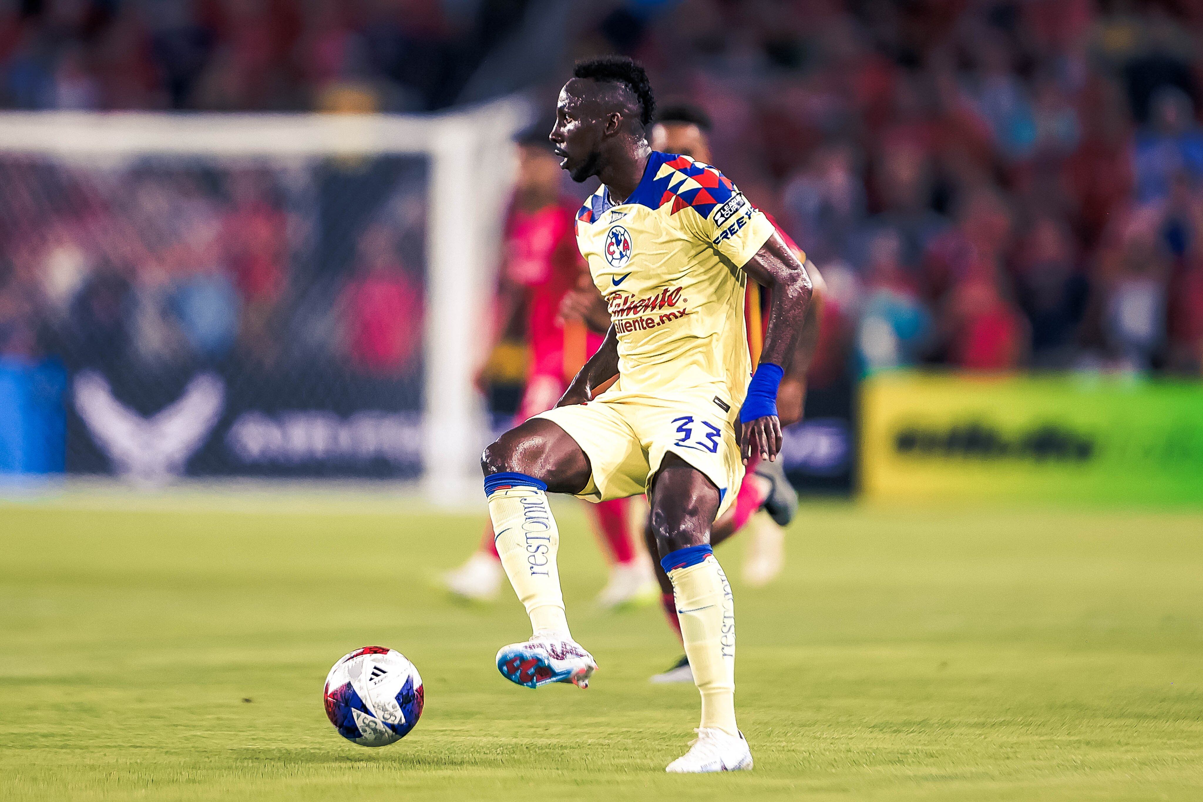 Julián Quiñones suma dos goles en igual número de partidos con el América de México / Twitter: @ClubAmerica.