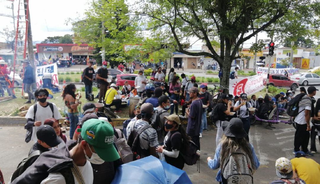 Disturbios en Popayán 