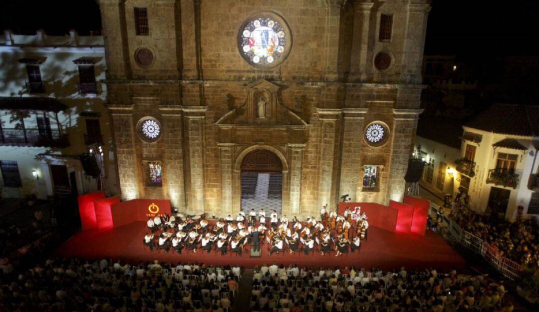 Cartagena Festival de Música en la Plaza de San Pedro