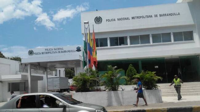 Instalaciones Comando de la policía Metropolitana de Barranquilla.