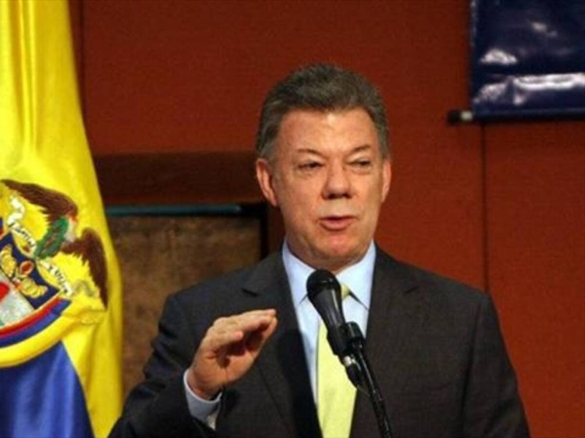 Santos recibe este lunes al canciller alemán en Bogotá
