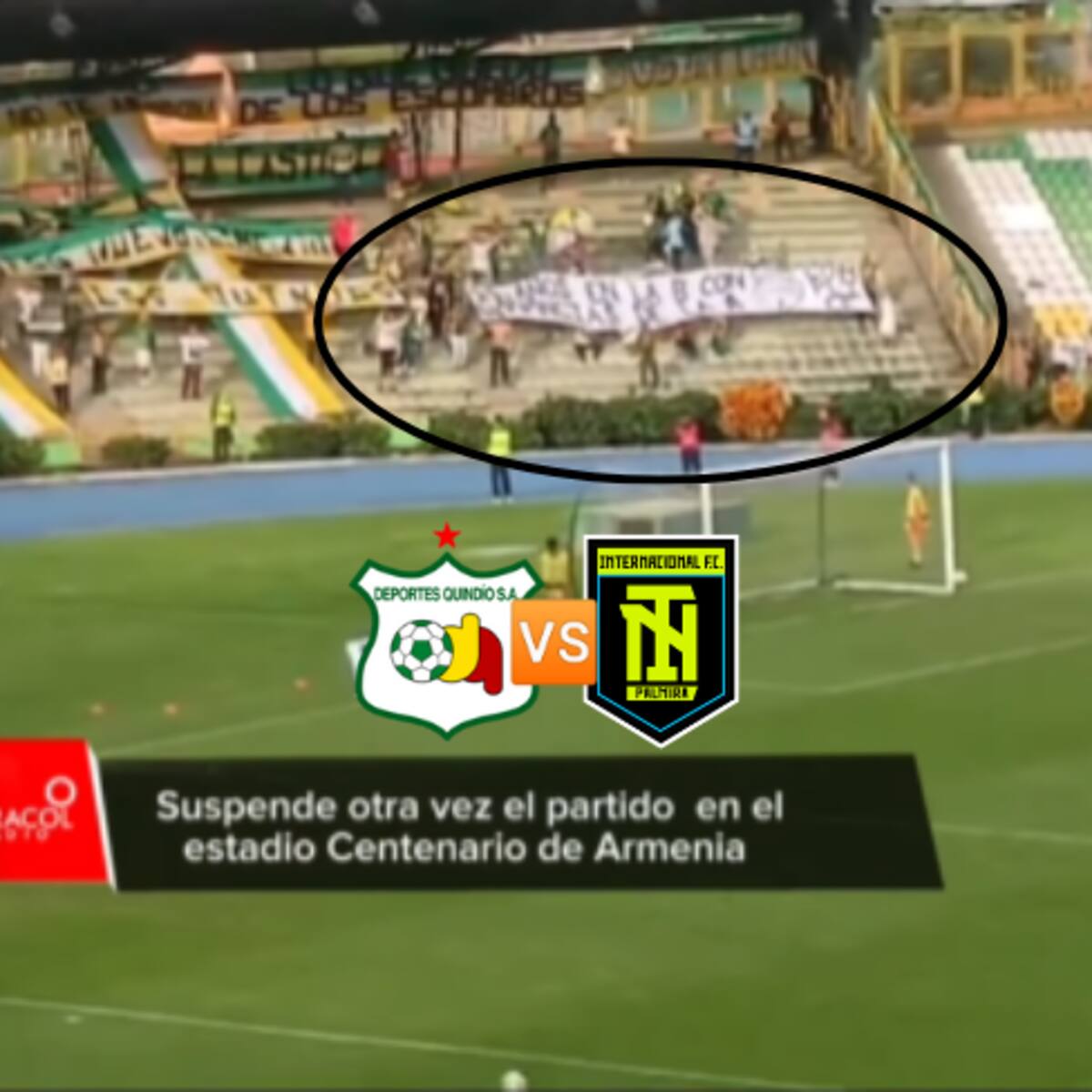 Duelo entre Deportes Quindío e Inter Palmira se suspendió por reclamos contra Dimayor: esto pasó