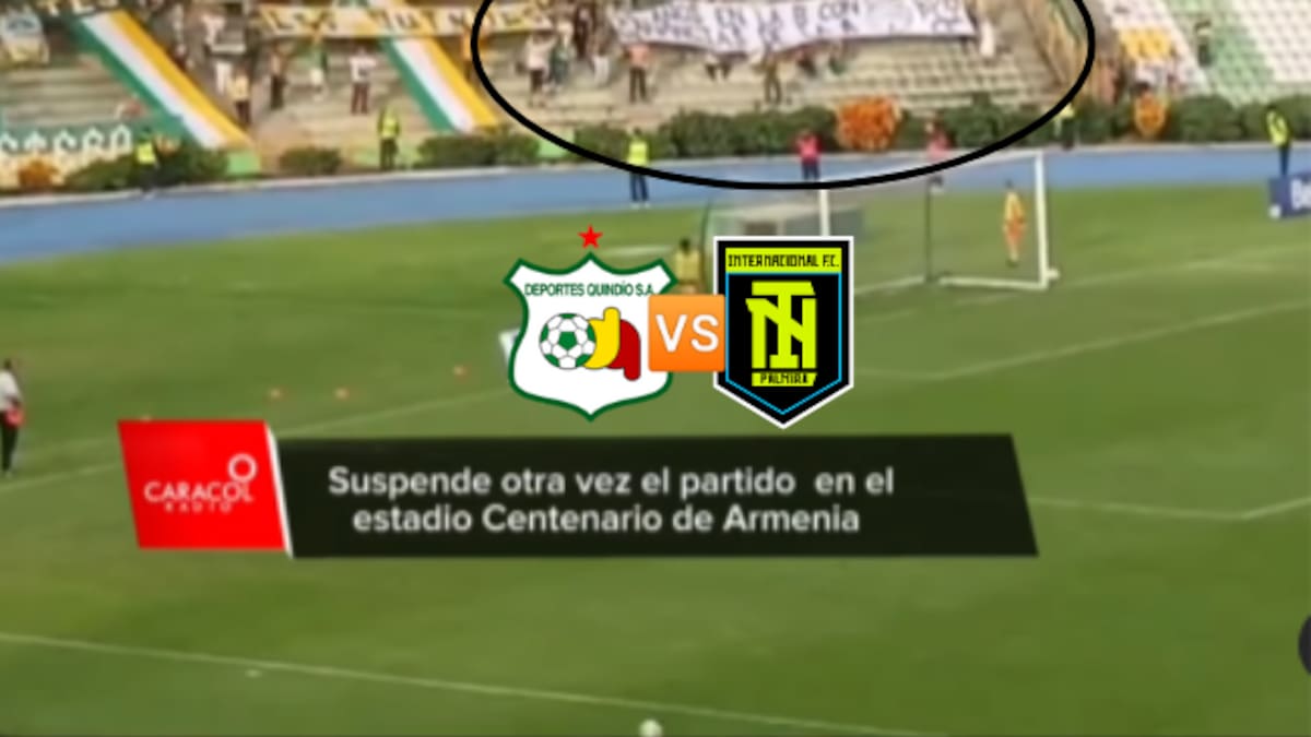 Duelo entre Deportes Quindío e Inter Palmira se suspendió por reclamos contra Dimayor: esto pasó