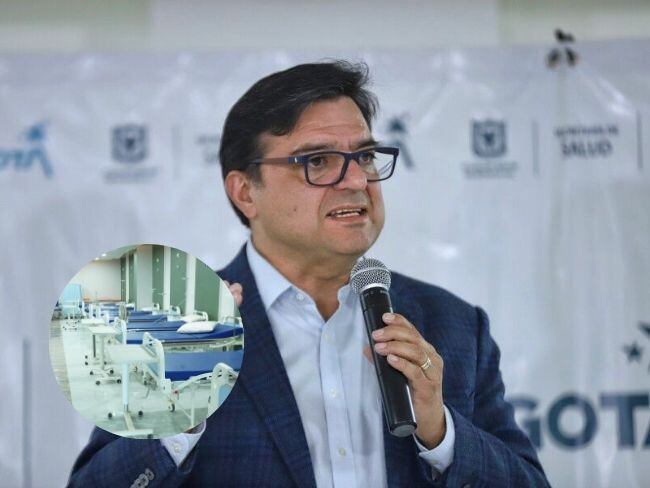 Secretario de Salud de Bogotá, Gerson Bermont.