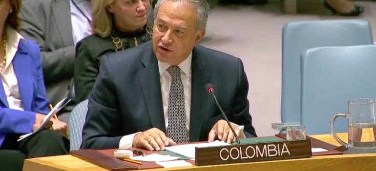 Vicepresidente de Colombia, Oscar naranjo.