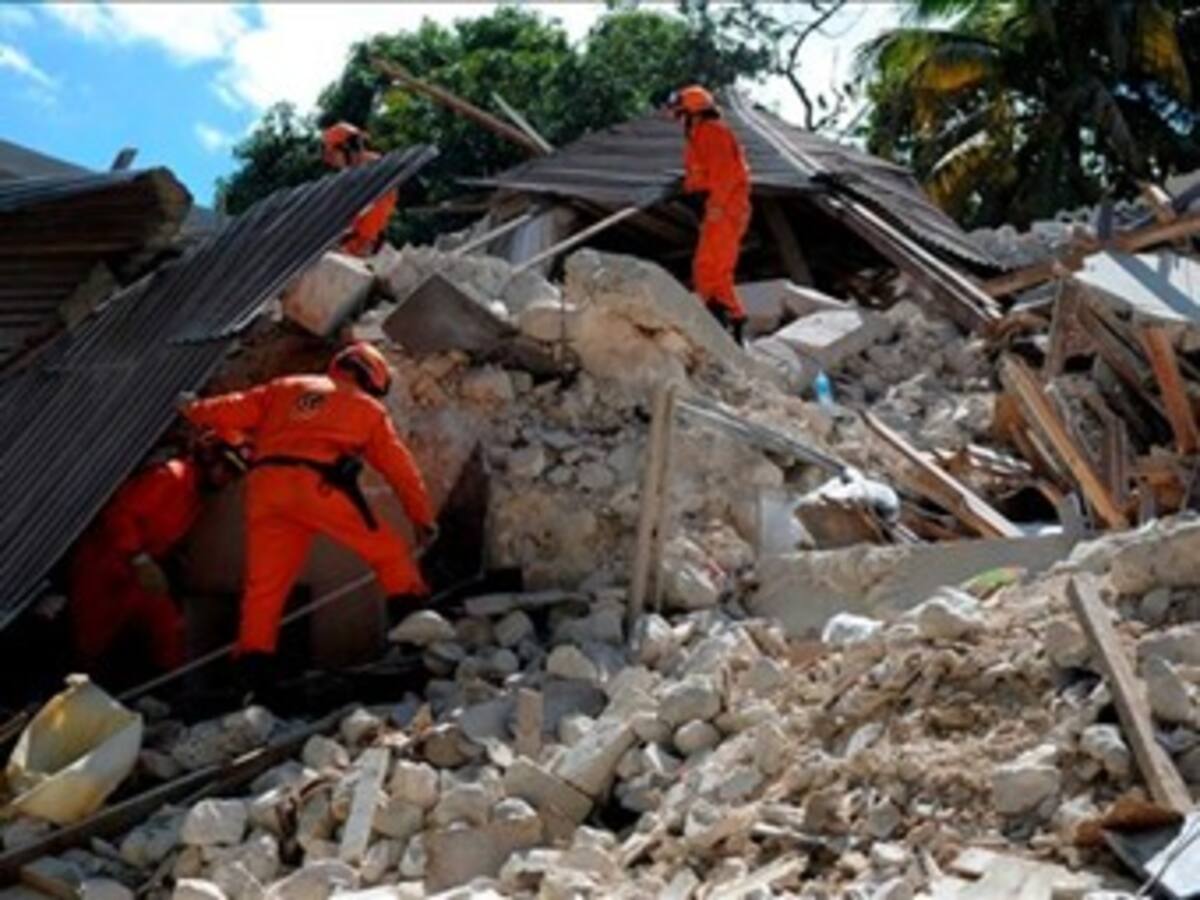 Son cuatro los colombianos desaparecidos en Haití