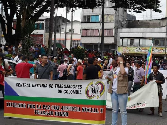 Más de tres mil personas marcharon por las calles de Pereira