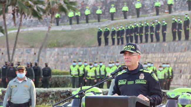 En Cartagena el director de la institución, general Jorge Luis Vargas, lanzó el plan denominado ‘Apasiónate por la Vida’
