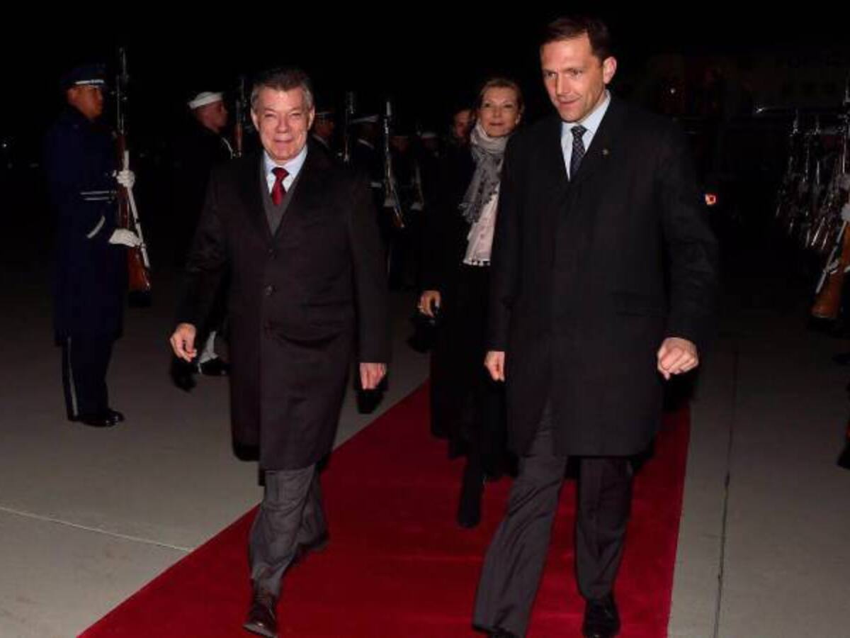 Santos llegó a Washington para visita de Estado