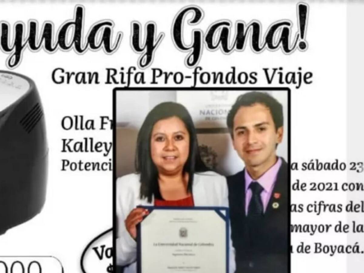 Colombiano rifó freidora de aire para pagar estudios en universidad alemana