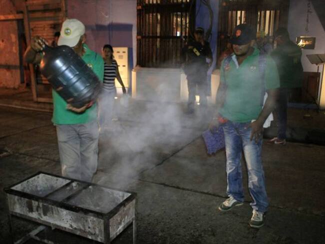 Alcaldía y Policía de Cartagena controlan la preparación de comidas en el espacio público
