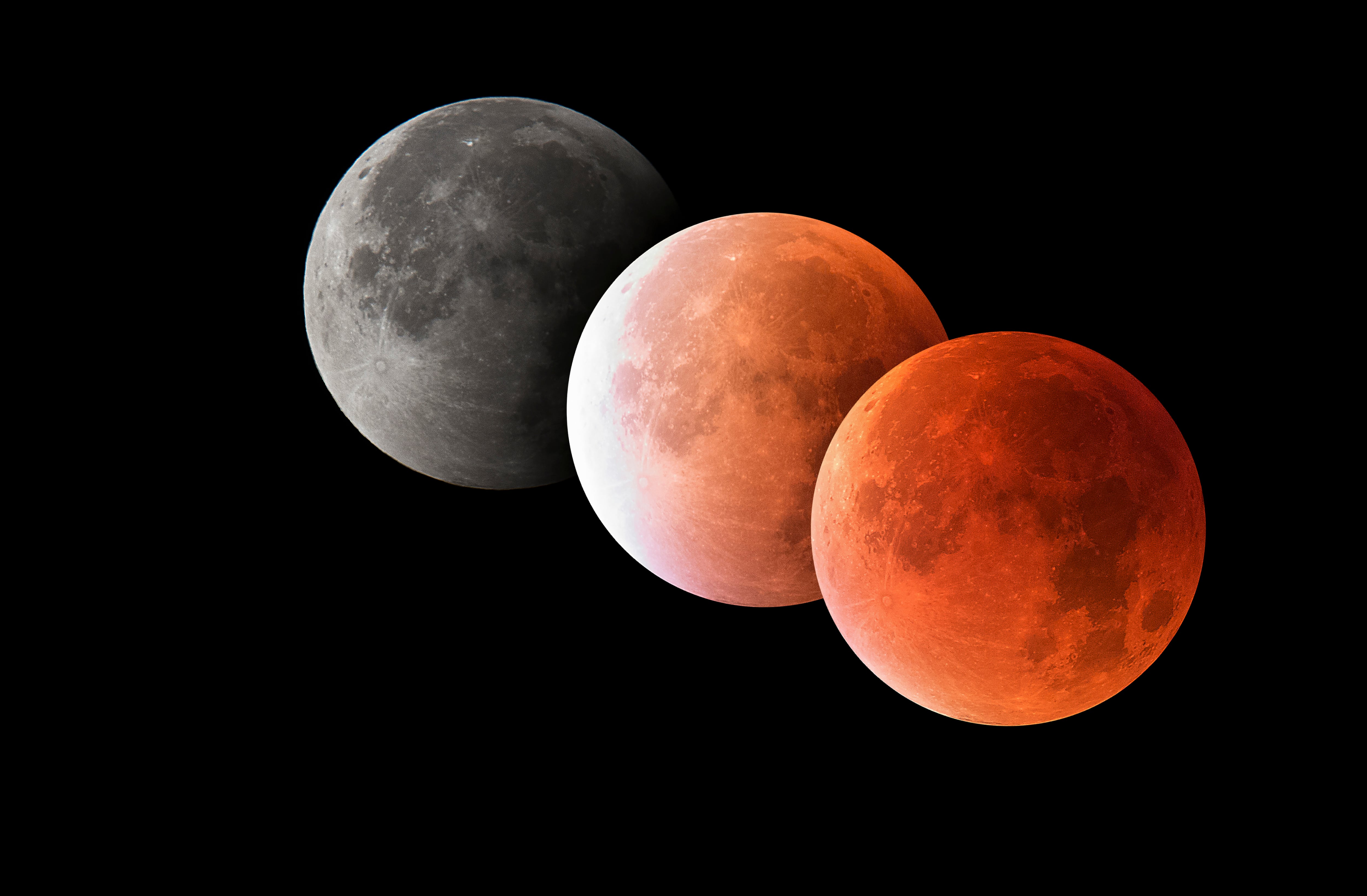 Lista de eclipses 2024. Imagen de referencia vía Getty Images