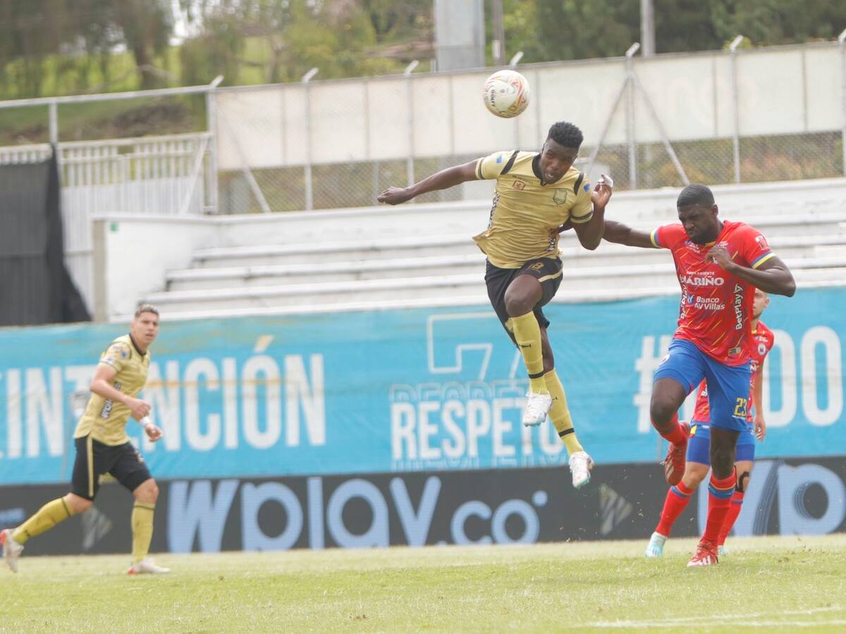 Águilas y Pasto no se hicieron daño en un partido que tuvo que ser aplazado