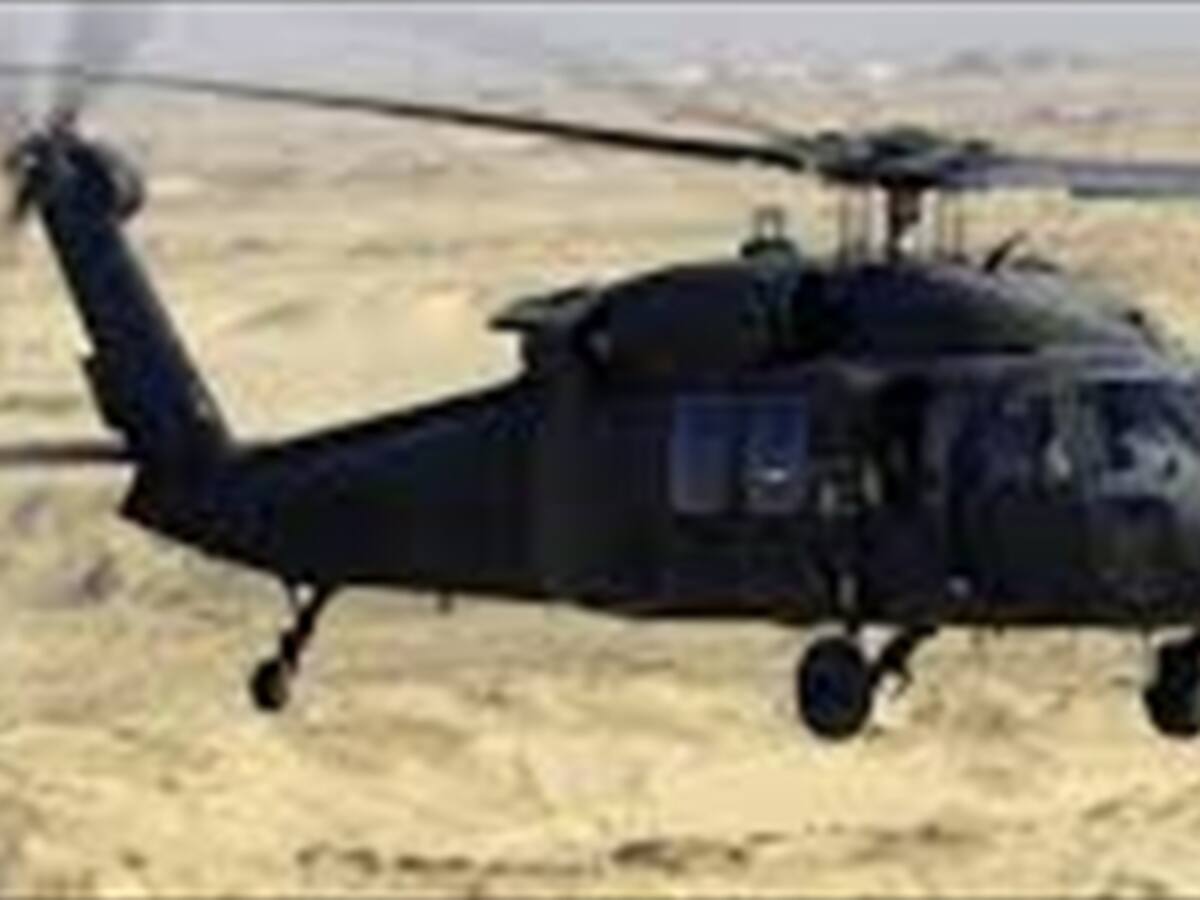 En el bajo cauca antioqueño se accidenta helicóptero del Ejército