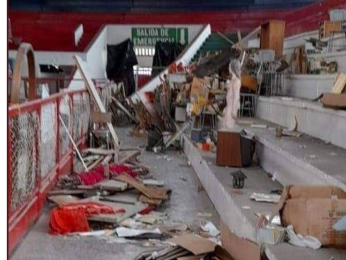 En el coliseo de Sogamoso hurtan libros de la Fundación Casa de la Cultura