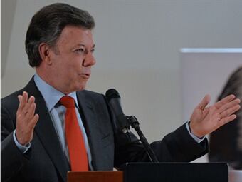 Presidente de la República, Juan Manuel Santos. Foto: Colprensa.