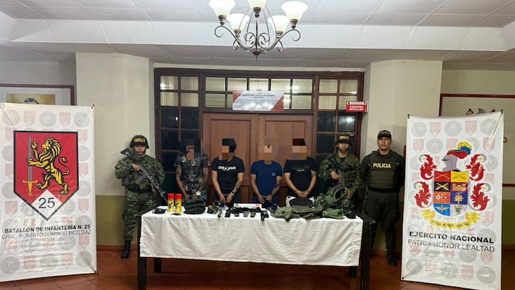 Ejército capturó a presuntos integrantes de Comandos de la Frontera, en Putumayo