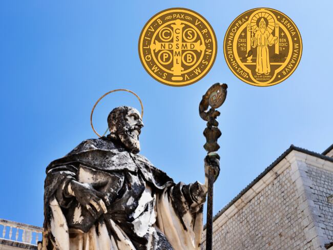 Imagen de referencia sobre San Benito y su poderosa oración para alejar cualquier mal. / Getty Images