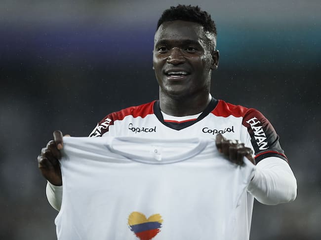 Kevin Viveros, delantero de Athletico Paranaense / Getty Images