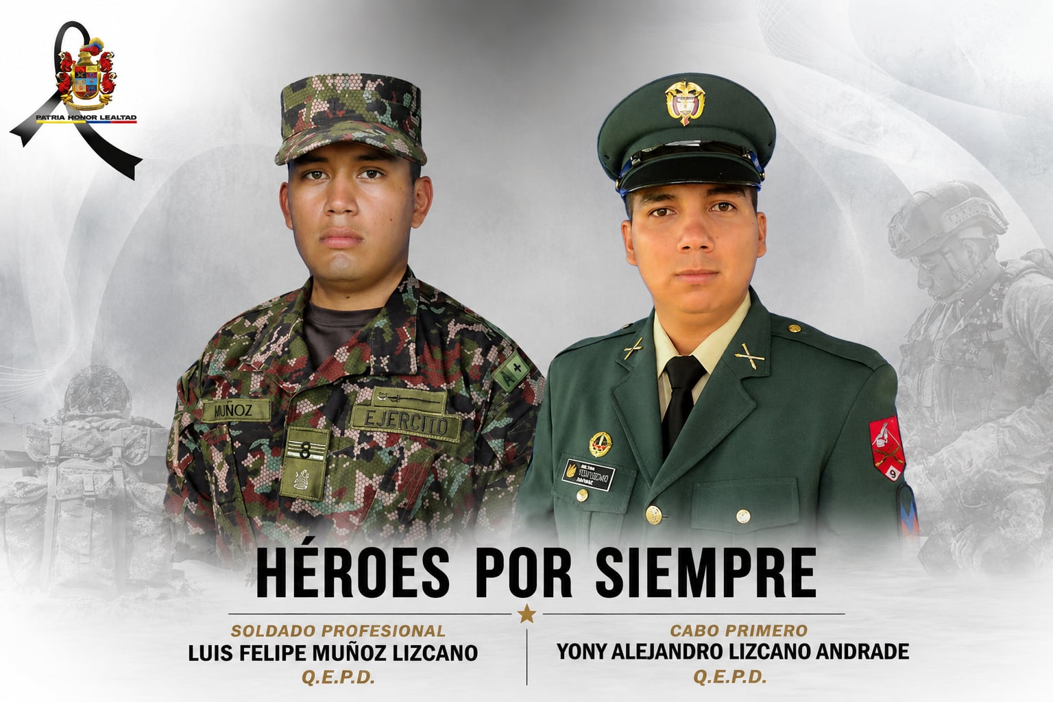 Hasta el momento dos militares muertos. Foto Relacionada