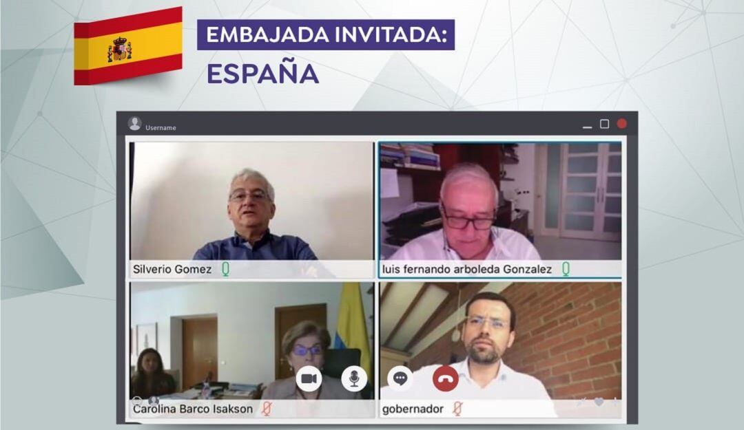 Presentación del plan de cooperación internacional de Caldas con España