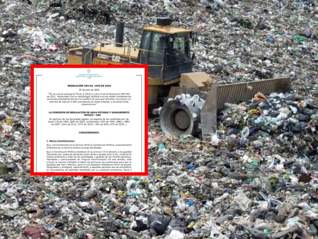 Nueva resolución cambia el modelo tarifario del servicio de aseo