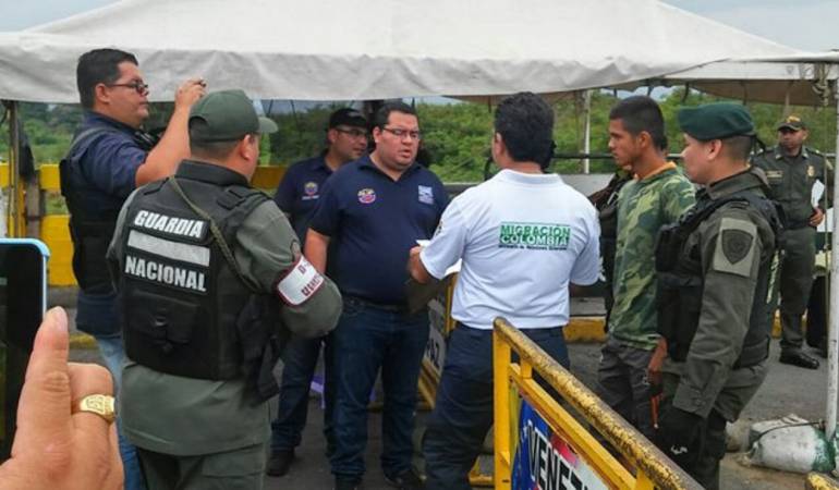 Controles en la zona de frontera.