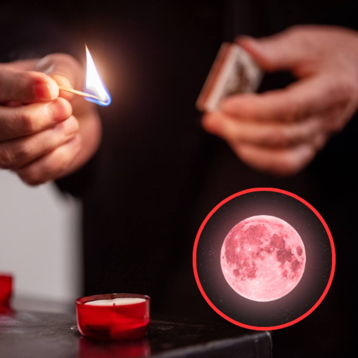 Rituales de la Luna Rosa del 23 de abril 2024: así puede manifestar y pedir fortuna