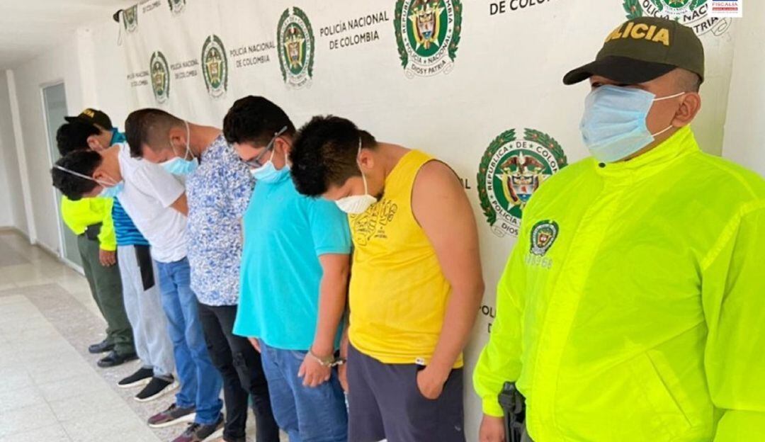 Las capturas se hicieron efectivas en Neiva, Ibagué y Casanare.