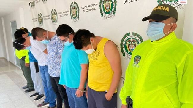 Las capturas se hicieron efectivas en Neiva, Ibagué y Casanare.