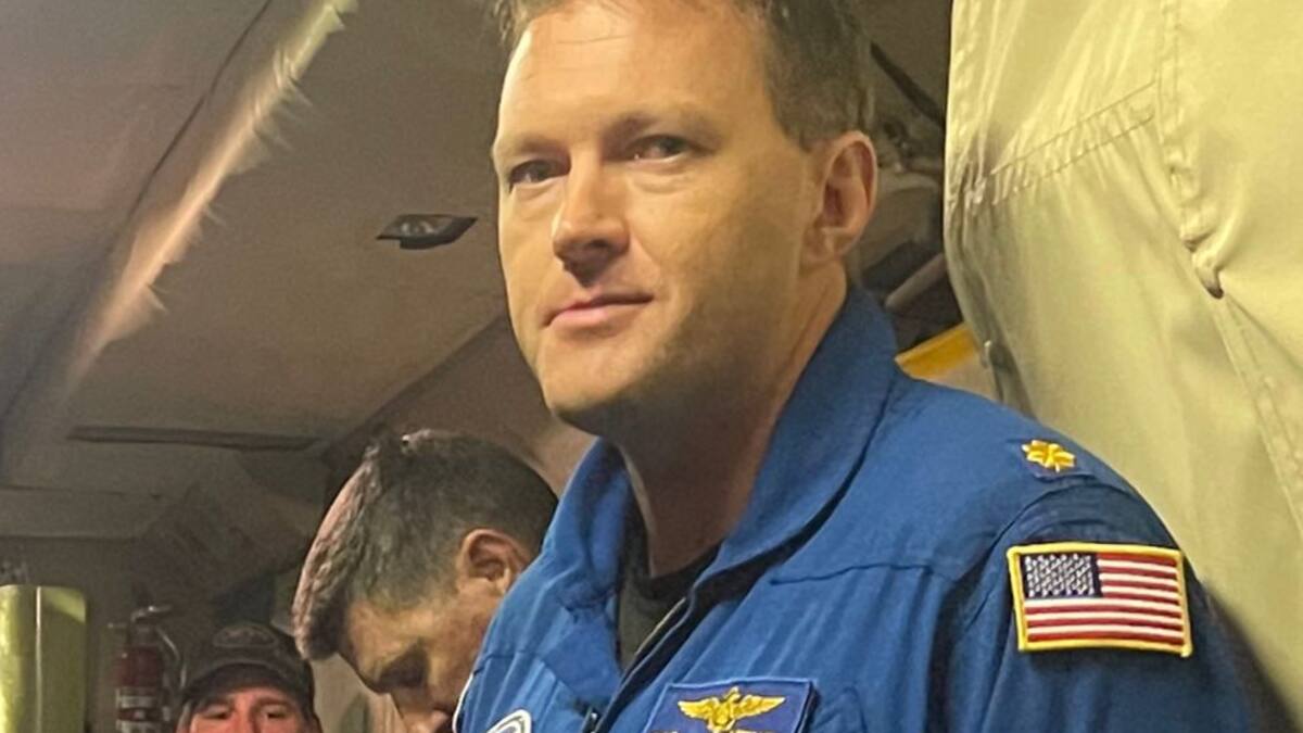 Me acuerda del huracán Dorian: comandante del sobrevuelo del avión cazahuracanes