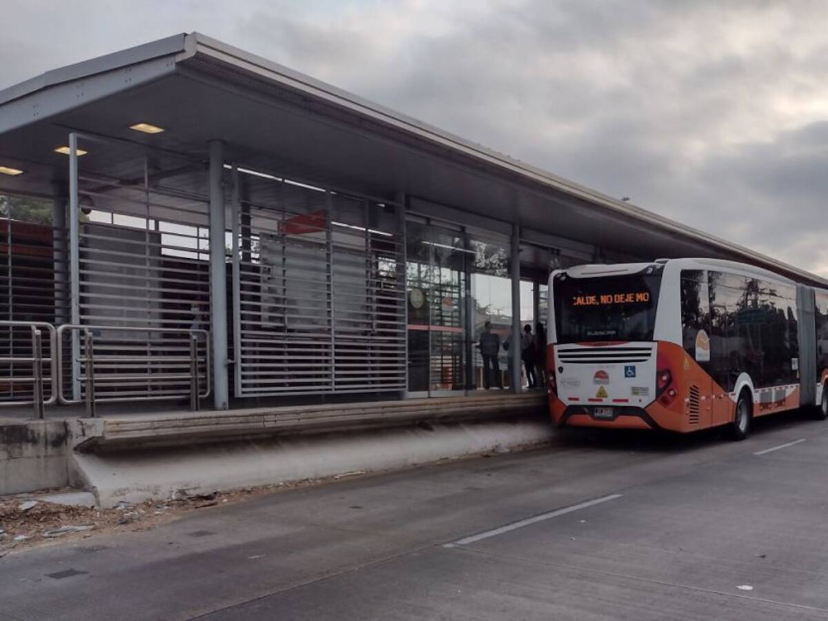 Transcaribe modificó horarios por nuevo decreto de toque de queda